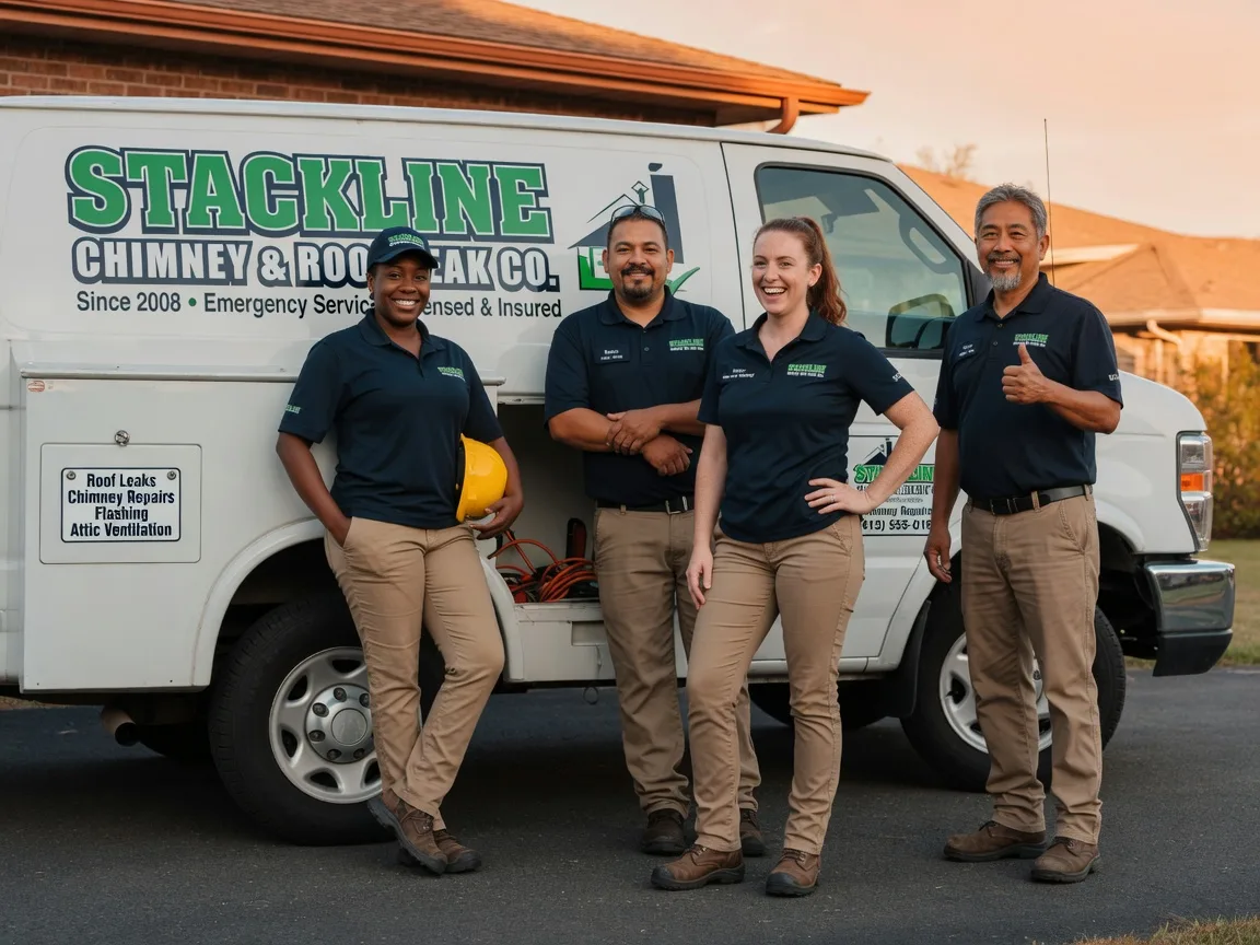 Chimney flashing repair company in Miller City, IL